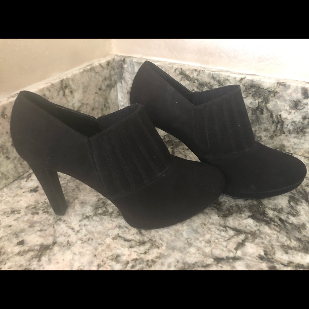 Black booties IMPO